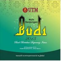 Majlis Sanjungan Budi 2013-UTM