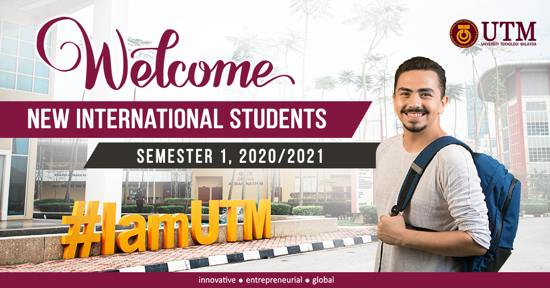 Welcome New International Students Semester 1,2020/2021